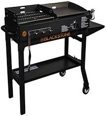 From the beginning they are packaged very well, great instructions & very easy to put together. Amazon Com Blackstone 1819 Griddle And Charcoal Combo Black Garden Outdoor
