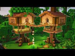 Minecraft Jungle Tree House Tutorial