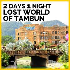 The lost world of tambun has done justice to preserving the natural ecosystems comprising lush greenery, natural limestone hills and forests amidst an amazing theme park that gives you an incredible e. 2d1n Lost World Of Tambun Ipoh Ticket2u