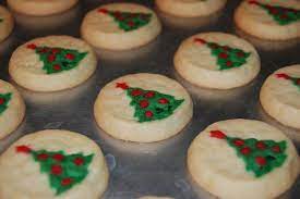 Christmas cookies or christmas biscuits are traditionally sugar cookies or biscuits (though other flavours may be used based on family traditions and individual preferences) cut into various shapes related to christmas. Pillsbury Christmas Cookies Christmas Baking Cookies Holiday Cookies Easy Christmas Cookies Decorating