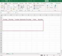 how to make a calendar in excel 2023