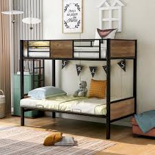 It is an excellent choice if you are looking for a safe bed for small children to. Futon Bunk Bed Metal