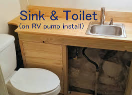toilet without plumbing, installation