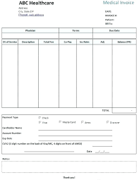 Customer Payment Record Excel Template In Medical Bill Format