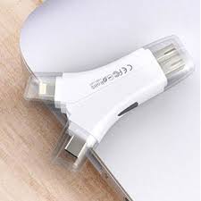 Compared to iphone usb reader, these sd card readers provide an option to connect memory card and transfer files between your iphone and pc. China4 In 1 Tf Sd Memory Card Reader For Iphone Huawei Otg Type C Card Reader Micro Usb On Global Sources