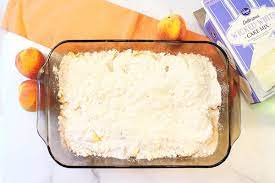 easy peach cobbler with cake mix 2