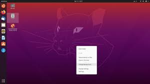desktop background in ubuntu