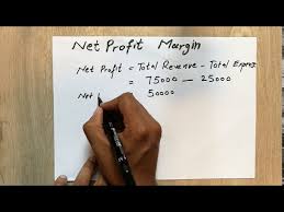 how to calculate net profit margin easy