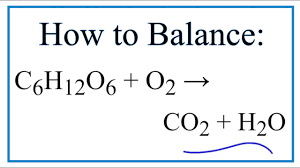 how to balance c6h12o6 o2 co2 h2o