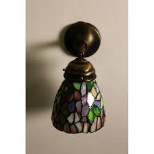 Vintage Wall Lamp In Stained