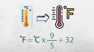 how to convert celsius to fahrenheit a