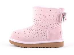 Details About New 2019 Ugg Toddler Stargirl Classic Mini Ii Bow Baby Pink Authentic 1095729t