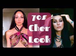 cher 70s glam hair makeup tutorial