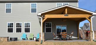 Durham Porch Roof Adds Rustic Charm To