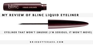 my review of blinc liquid eyeliner