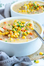 instant pot potato corn chowder vegan