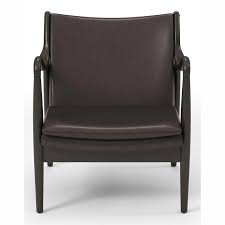 Nikko faux leather wooden lounge chair, black by baxton studio (16) $178$720. Furniture Of America Darsh Mid Century Modern Wood Accent Chair In Dark Brown Idf Ac5680br