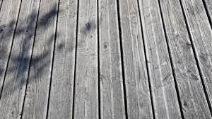 using 2nd hand floorboards for a deck