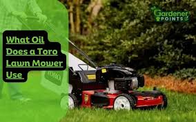 what oil does a toro lawn mower use a