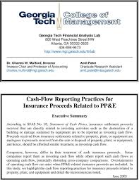 Receive timely updates on accounting and financial reporting topics from kpmg. Cash Flow Reporting Practices For Insurance Proceeds Related To Pp E Pdf Free Download
