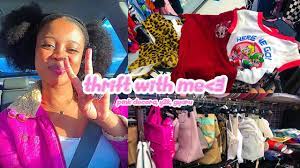 Thrift With Me + Try-On Haul 2 ♡ pink decora, gyaru, kawaii, y2k, dollette  - YouTube
