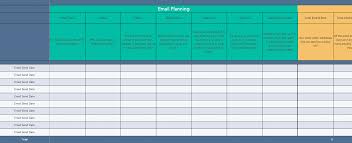 email marketing planning template free