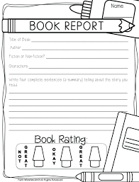 Book Report Printable Vbhotels Co