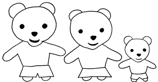 Boucle d'or et les 3 ours : images et fiches pour la petite section - Les  p'tites décos de Lolo | Boucle d'or, Coloriage ours, Dessin personnage bâton