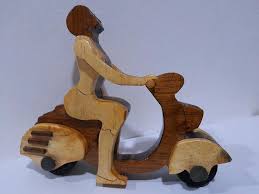 wooden toys scooter kupatana
