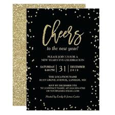 New Year Invitation 2018 Wording Template Cafe322 Com