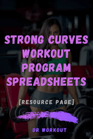 strong curves spreadsheets pdf