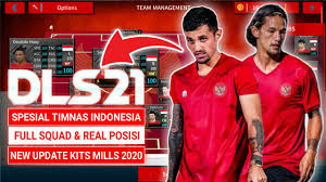 Download dls 21 timnas indonesia edition terbaru 2021 apk + data obb. Dream League Soccer 21 Mod Timnas Indonesia New Update Squad Kits Mills 2020 Dls 2021 Android Gila Game Let S Play Index