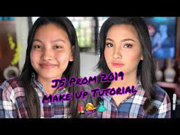 simple js prom 2019 make up tutorial