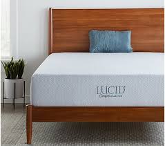 Your weight is spread evenly over the whole mattress, so there's not too much pressure on any part of your body. Lucid Comfort Collection 12 Gel Foam Queen Mattress Qvc Com