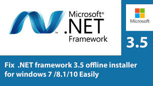 how to fix dot net framework 3 5