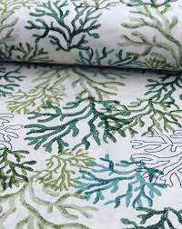 Green C Reef Upholstery Fabric