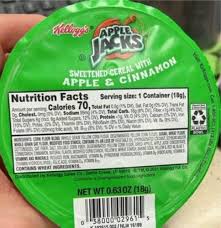 apple jacks cereal 0 63 oz nutrition