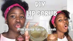 diy lip scrub