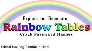 rainbow tables explained recover