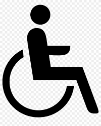 handicap sign vector eps free