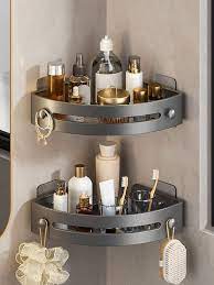 Bathroom Storage Rack Without Drilling