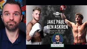 Jake probably would gas in late rounds. Mma Pros Pick Jake Paul Vs Ben Askren Boxing Match Part 2 Youtube
