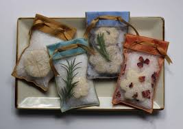 soothing aromatherapy bath sachets