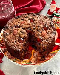 Growing up i never liked fruit cake. Whole Wheat Classic Christmas Cake Cook With Renu