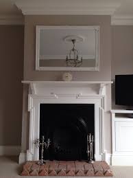 Victorian Fireplace Over Mantle Mirror