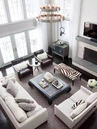Two Couches In The Living Room Layout