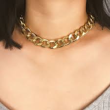 Elegante necklaces med luksuriøst & tidsløst design. Thick Gold Choker Necklace Cheaper Than Retail Price Buy Clothing Accessories And Lifestyle Products For Women Men