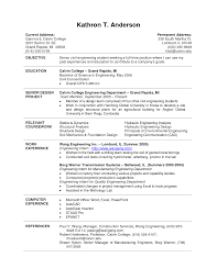 Resume Template For College Students   Free Resume Example And     toubiafrance com resume example college student   Yahoo Image Search Results