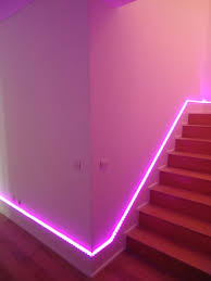 strip lighting pink neon lights