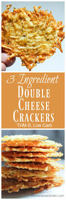 double cheese ers low carb thm s